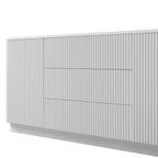 Maru Large 2-Door Sideboard with Drawers, Washed White