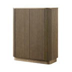 Maru Tall Cabinet, Silver Oak