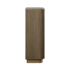 Maru Tall Cabinet, Silver Oak