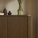 Maru Tall Cabinet, Silver Oak