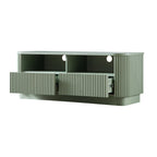 Maru 120cm TV Unit with Drawers, Sage Green