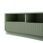 Maru 120cm TV Unit with Drawers, Sage Green