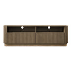 Maru 162cm TV Unit with Drawers, Silver Oak