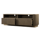 Maru 162cm TV Unit with Drawers, Silver Oak