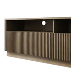 Maru 162cm TV Unit with Drawers, Silver Oak