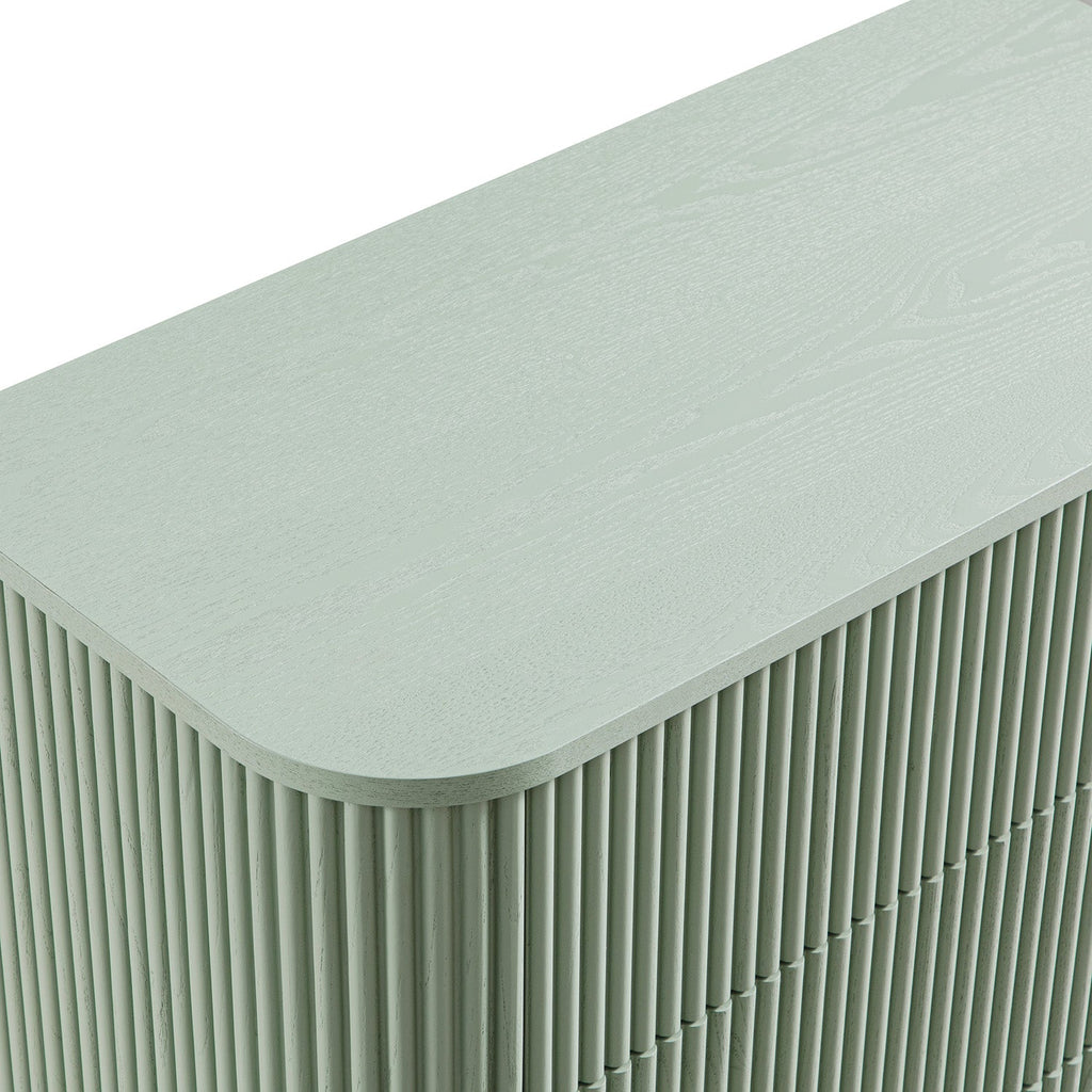 Maru Chest of 3 Drawers, Sage Green