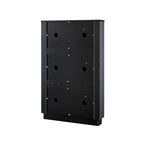 Maru 3-Door Shoe Storage Cabinet, Black
