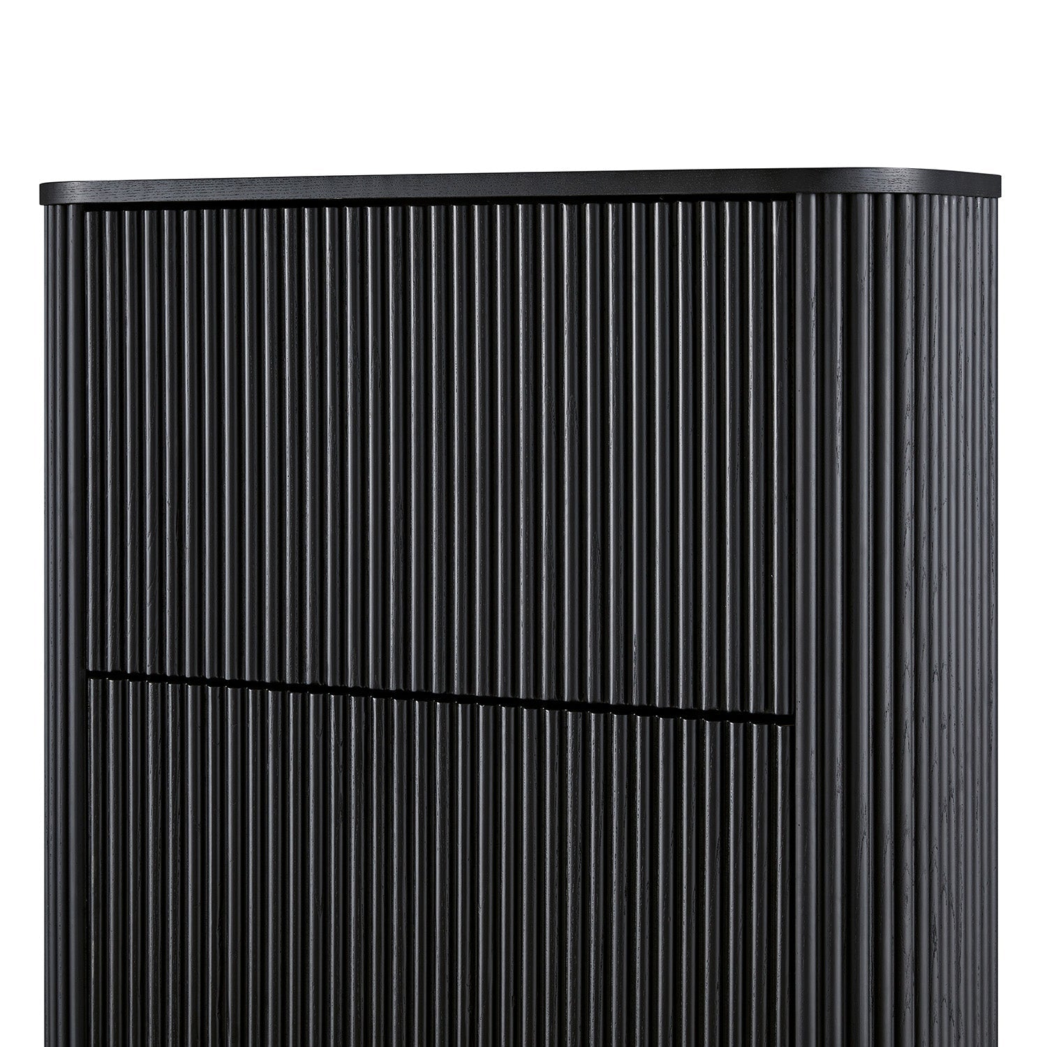 Maru 3-Door Shoe Storage Cabinet, Black