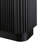 Maru 3-Door Shoe Storage Cabinet, Black