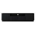 Maru 200cm Wide TV Unit with Drawers, Black