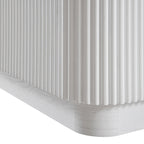 Maru 200cm Wide TV Unit with Drawers, Washed White