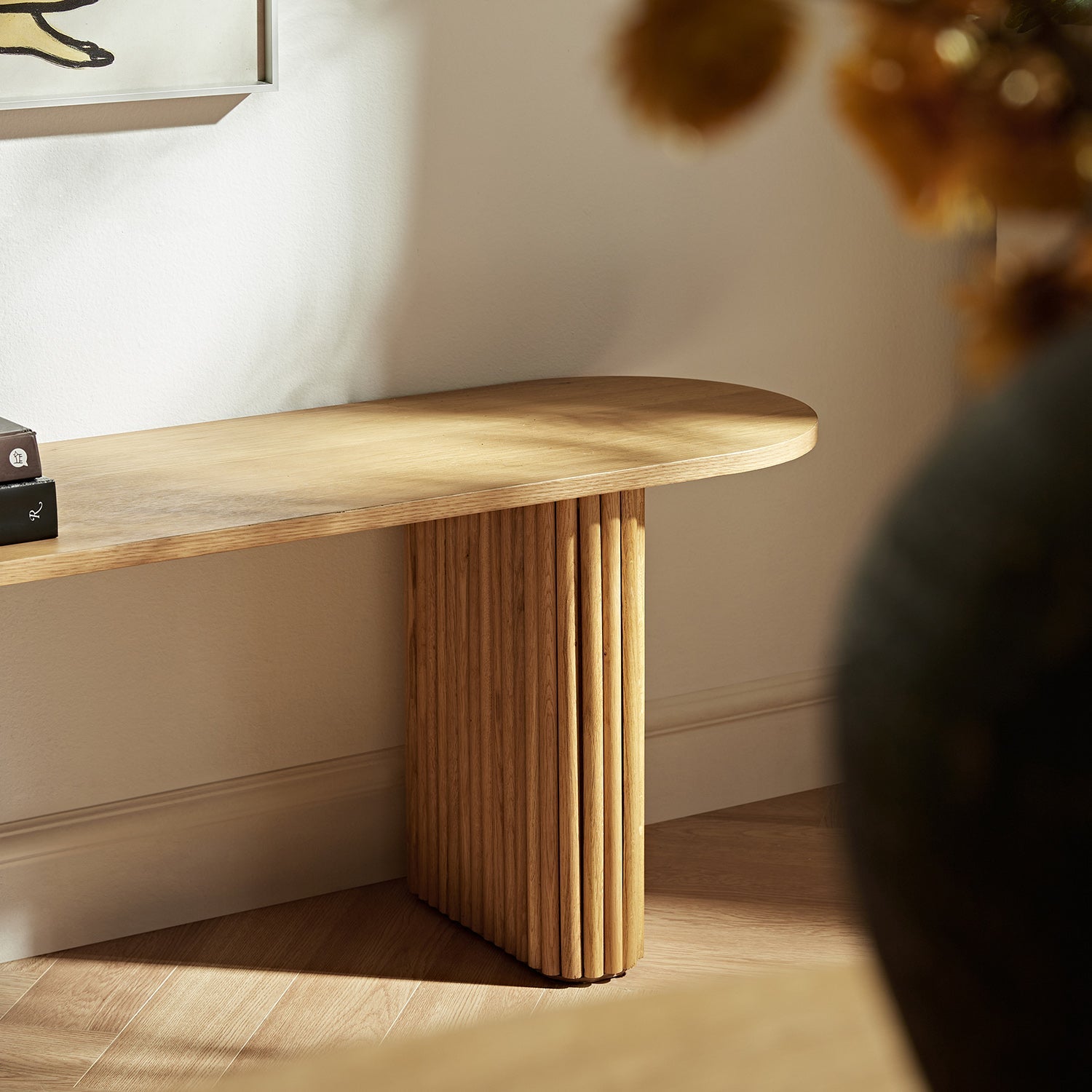 Maru 150cm Dining Bench, Oak