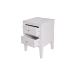 Alton Bedside Table - White