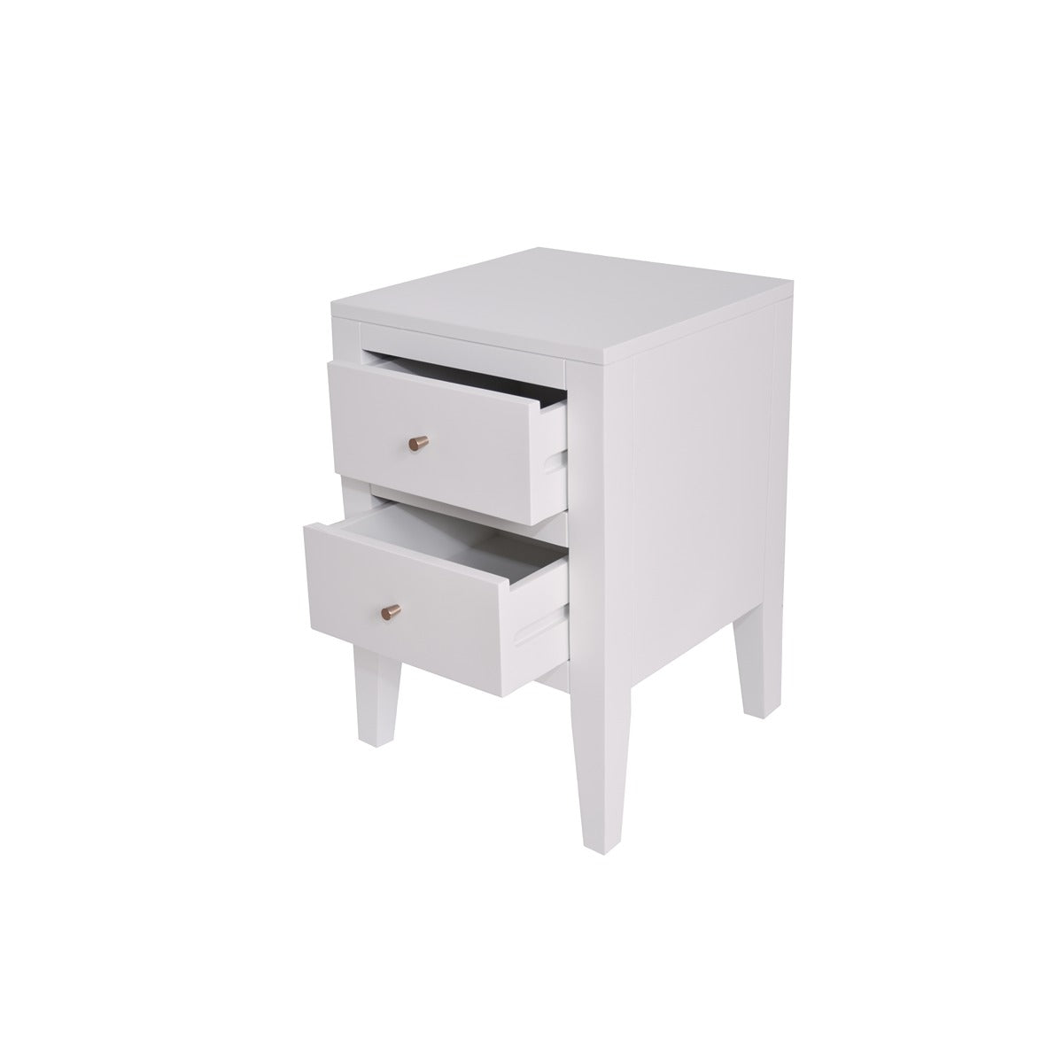 Alton Bedside Table - White