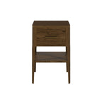 Abberley 1 Drawer Bedside Table - Brown