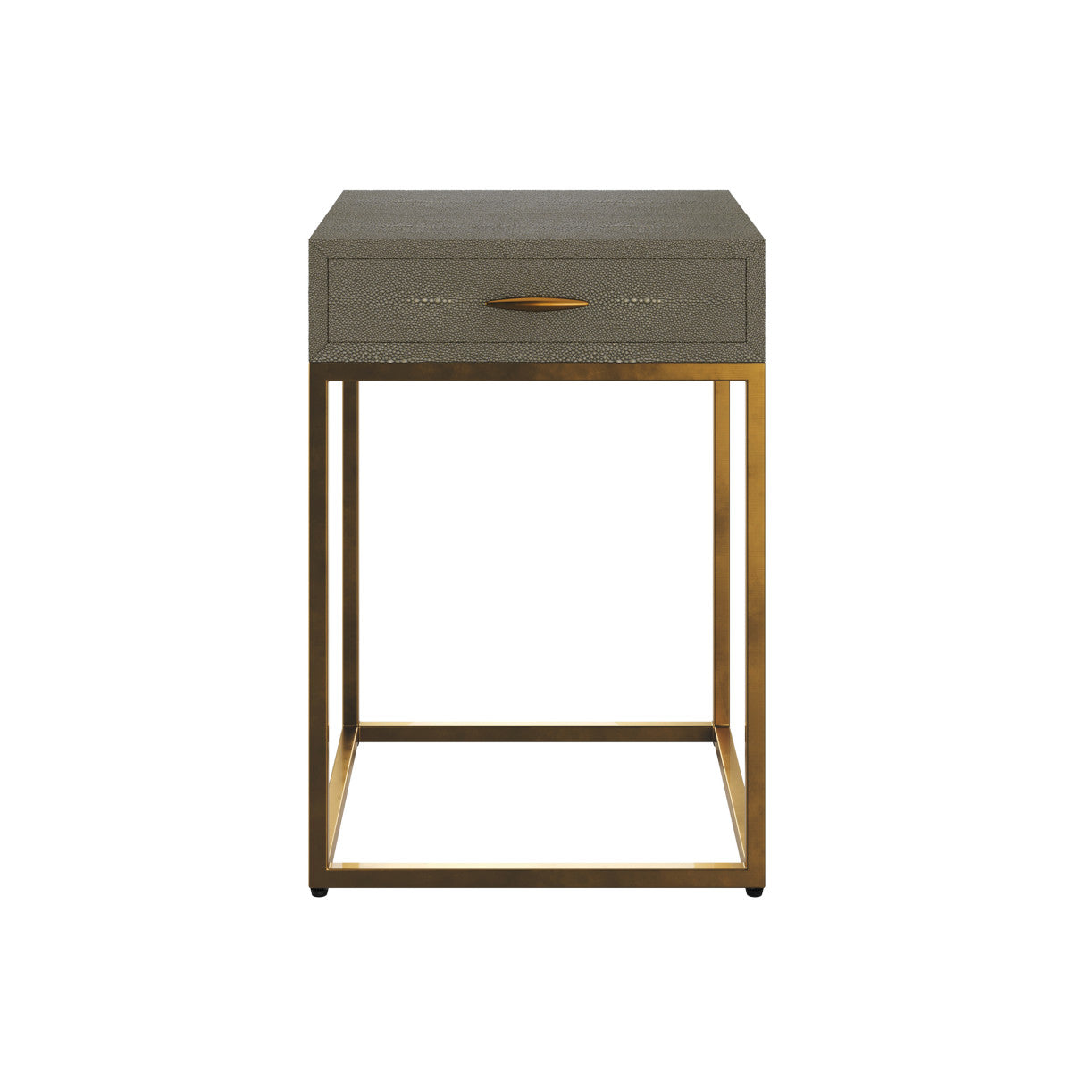 Hampton Bedside Table - Grey