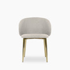 Cameron Dining Chair | Speckled Stone Sustainable Boucle