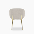 Cameron Dining Chair | Speckled Stone Sustainable Boucle