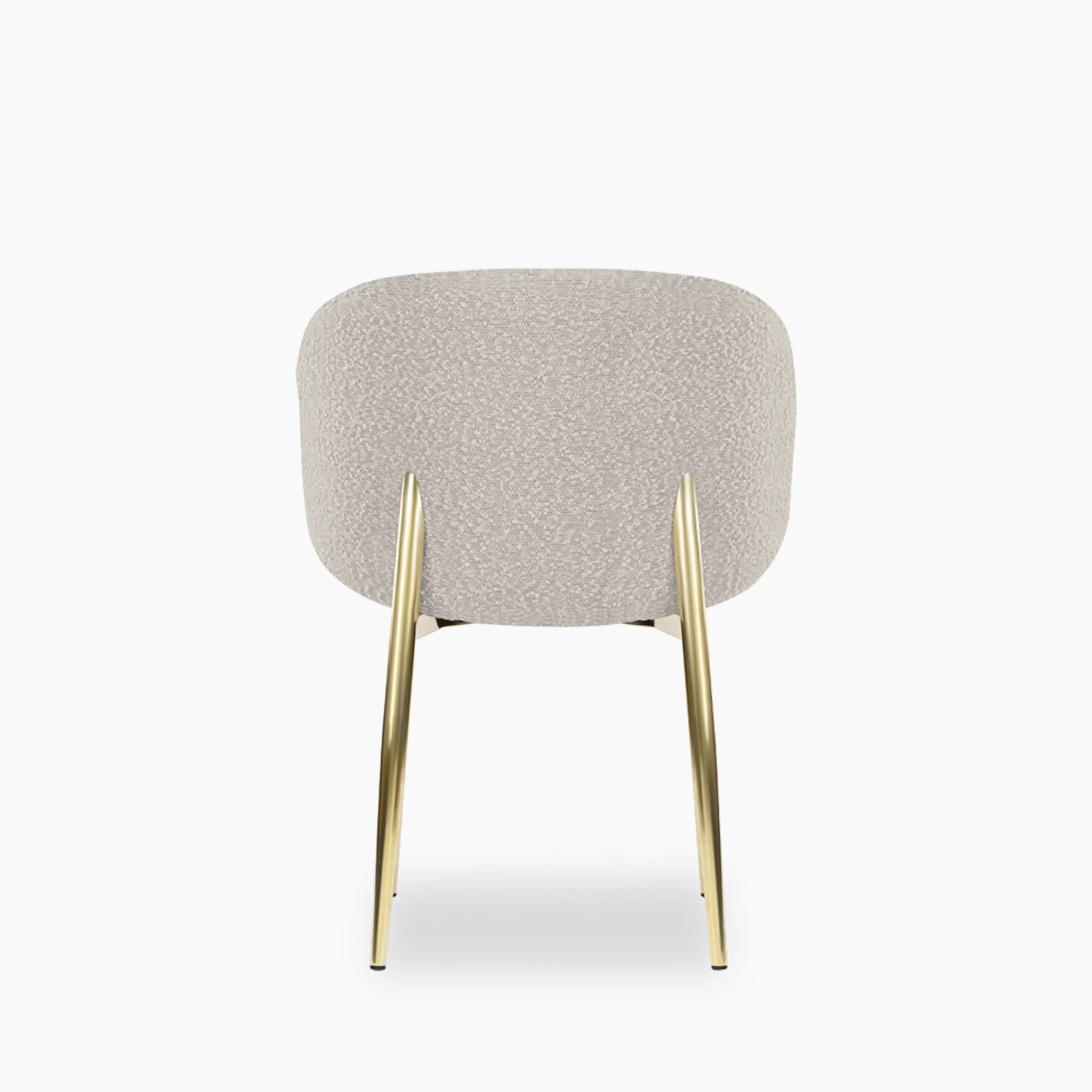 Cameron Dining Chair | Speckled Stone Sustainable Boucle