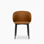 Cameron Dining Chair | Tuscan Tan Faux Leather