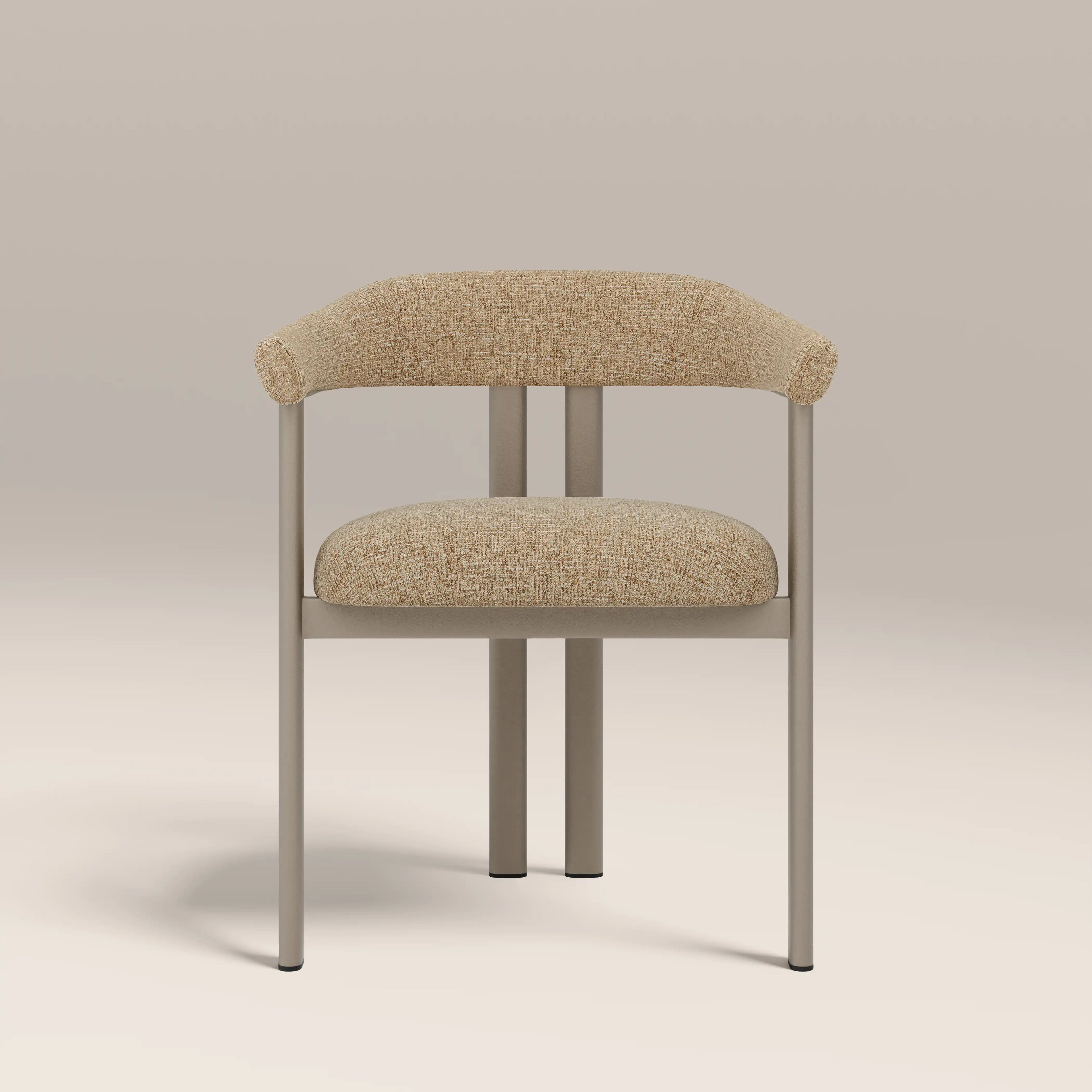Arbor Carver Dining Chair | Speckled Latte Boucle & Latte