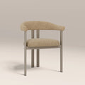 Arbor Carver Dining Chair | Speckled Latte Boucle & Latte