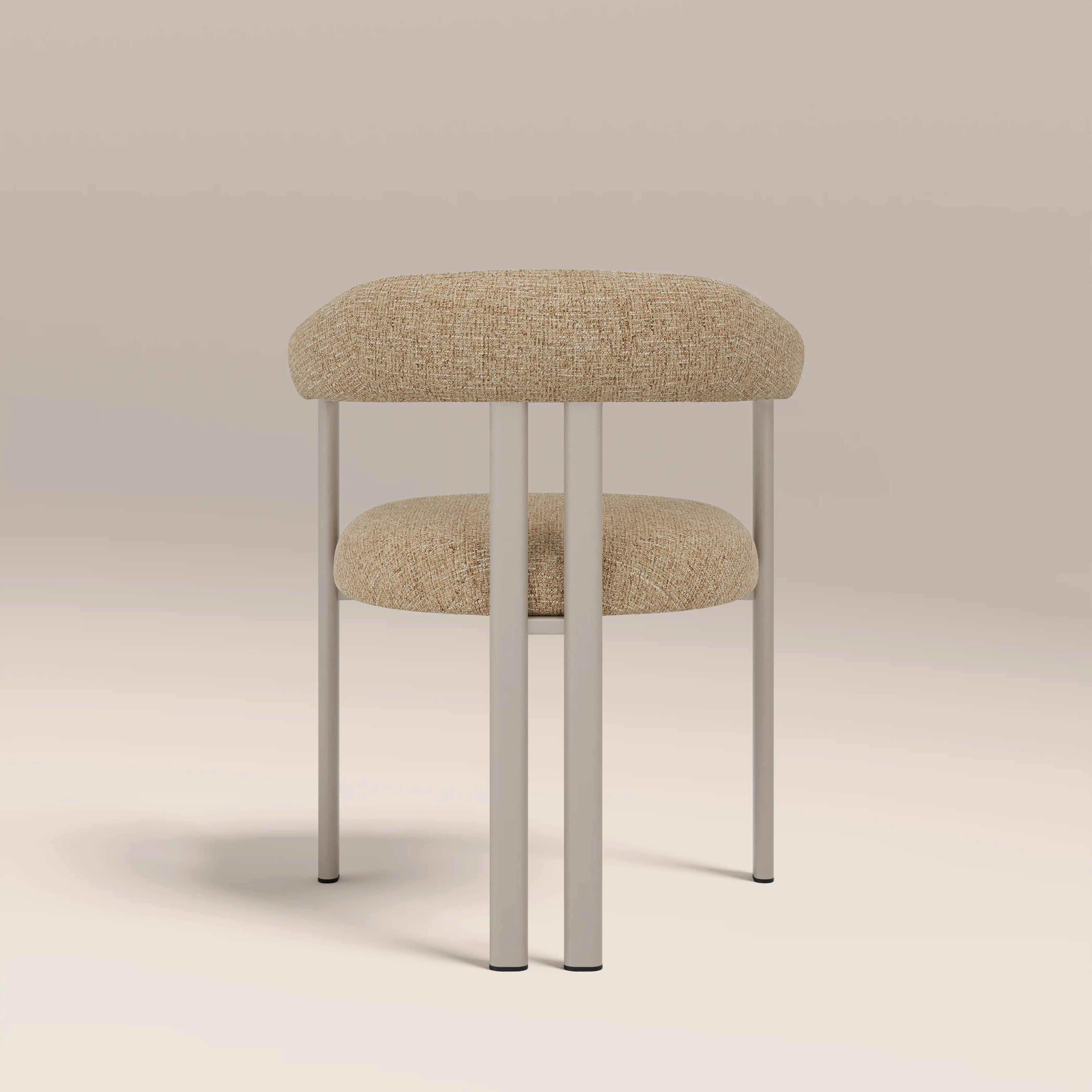 Arbor Carver Dining Chair | Speckled Latte Boucle & Latte