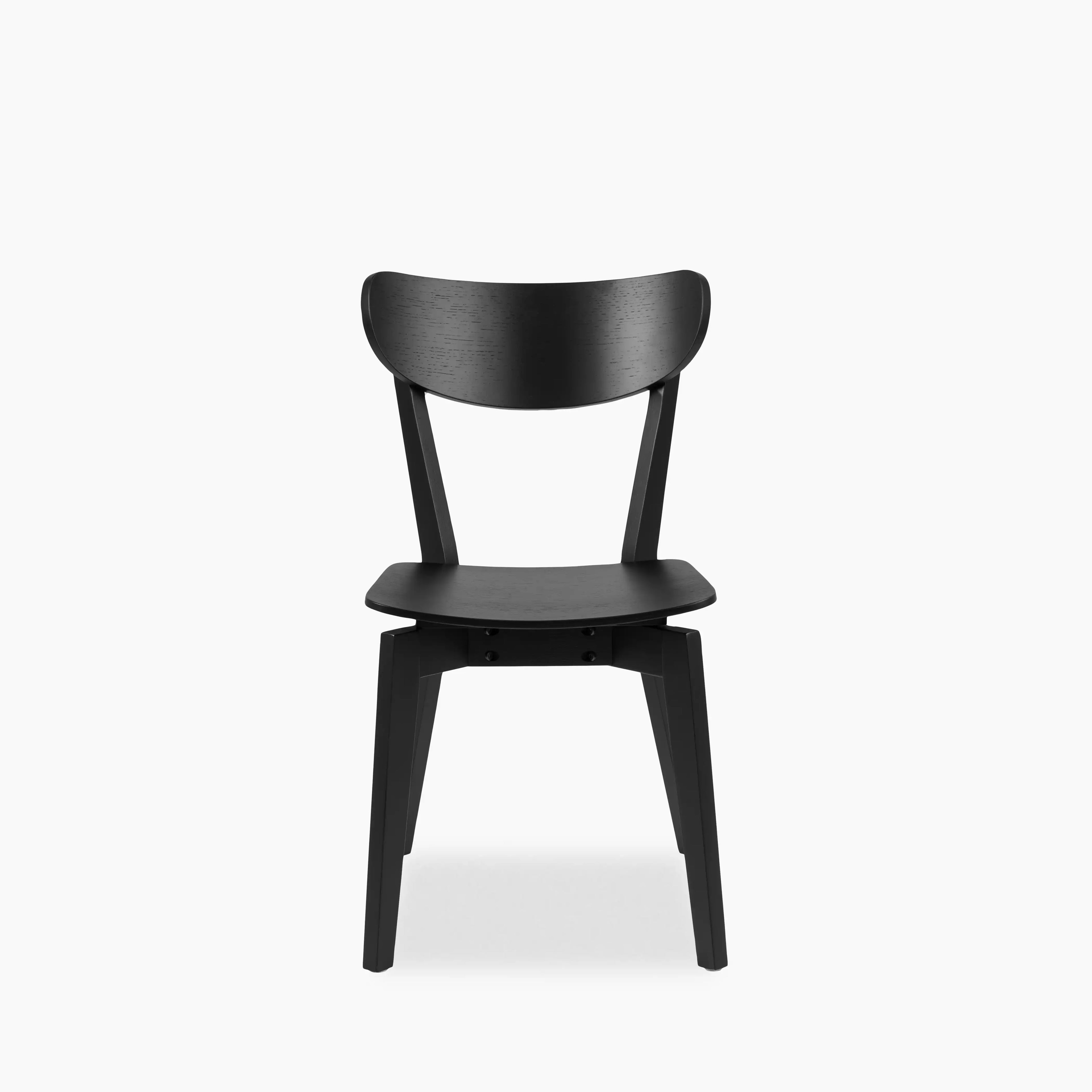 Roxby Wooden Dining Chair | Black