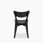 Roxby Wooden Dining Chair | Black