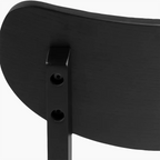 Roxby Wooden Dining Chair | Black