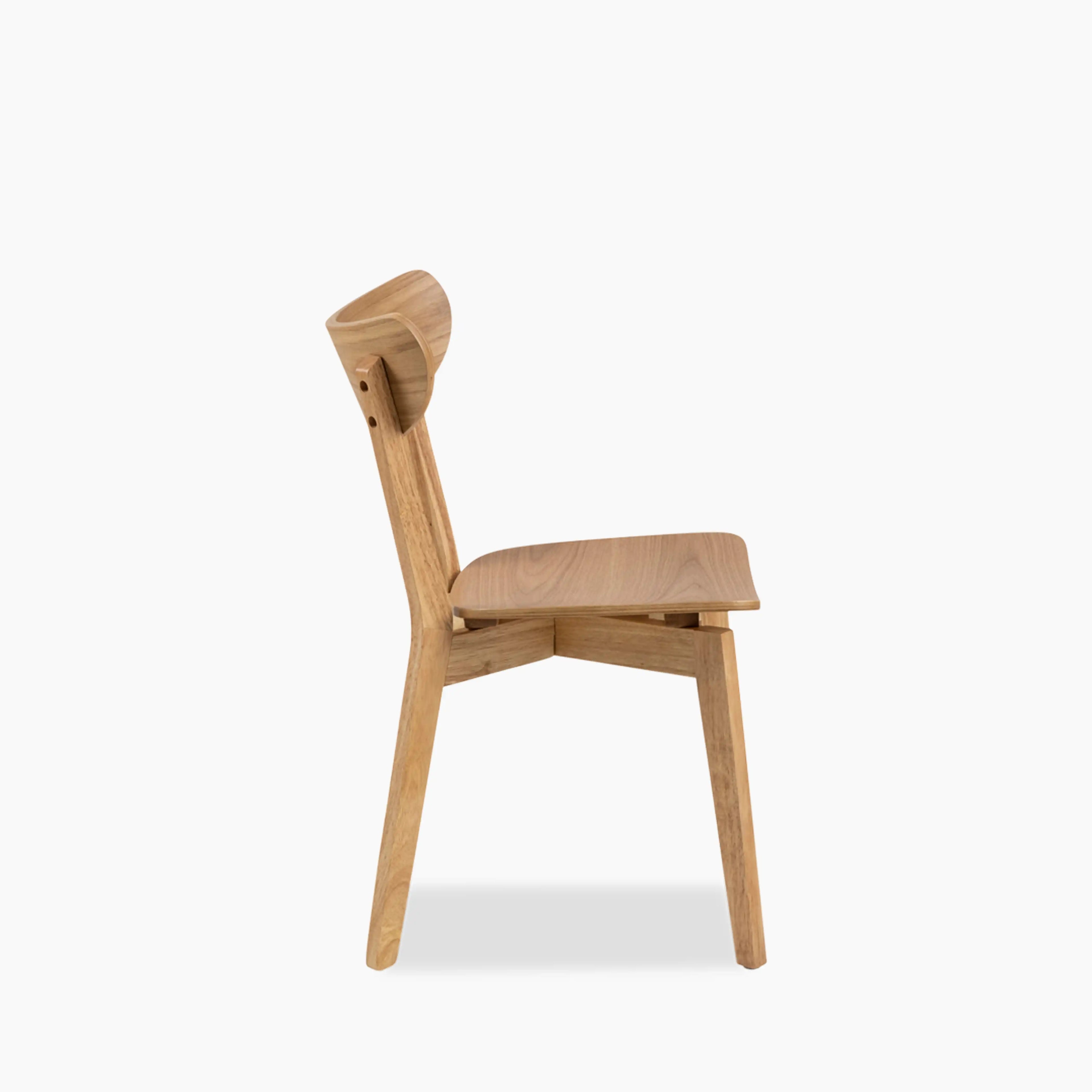 Roxby Wooden Dining Chair | Oak