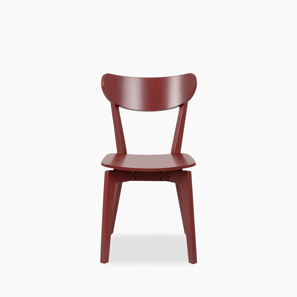 Roxby Wooden Dining Chair | Terracotta