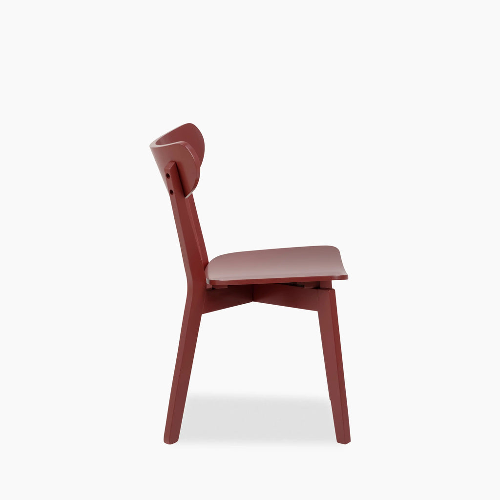 Roxby Wooden Dining Chair | Terracotta