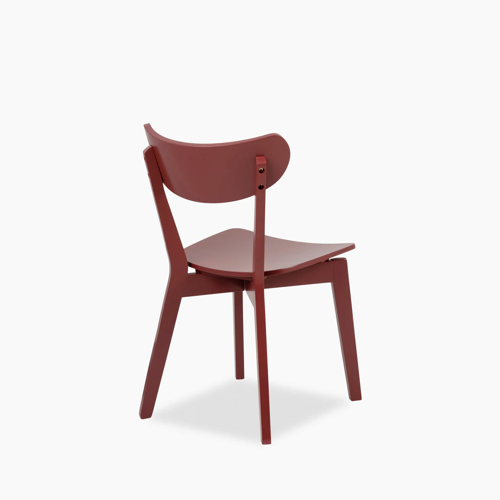 Roxby Wooden Dining Chair | Terracotta