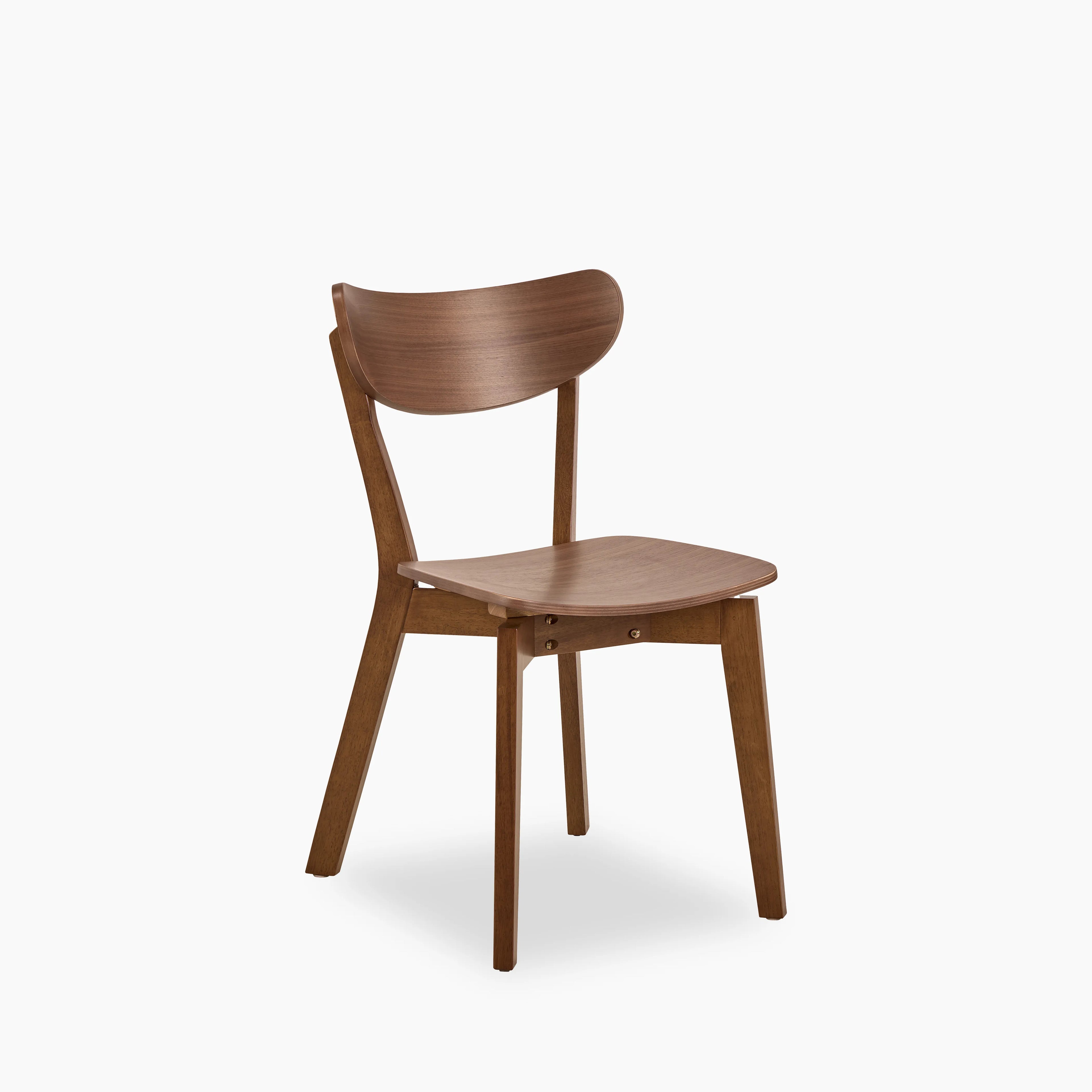 Roxby Wooden Dining Chair | Walnut