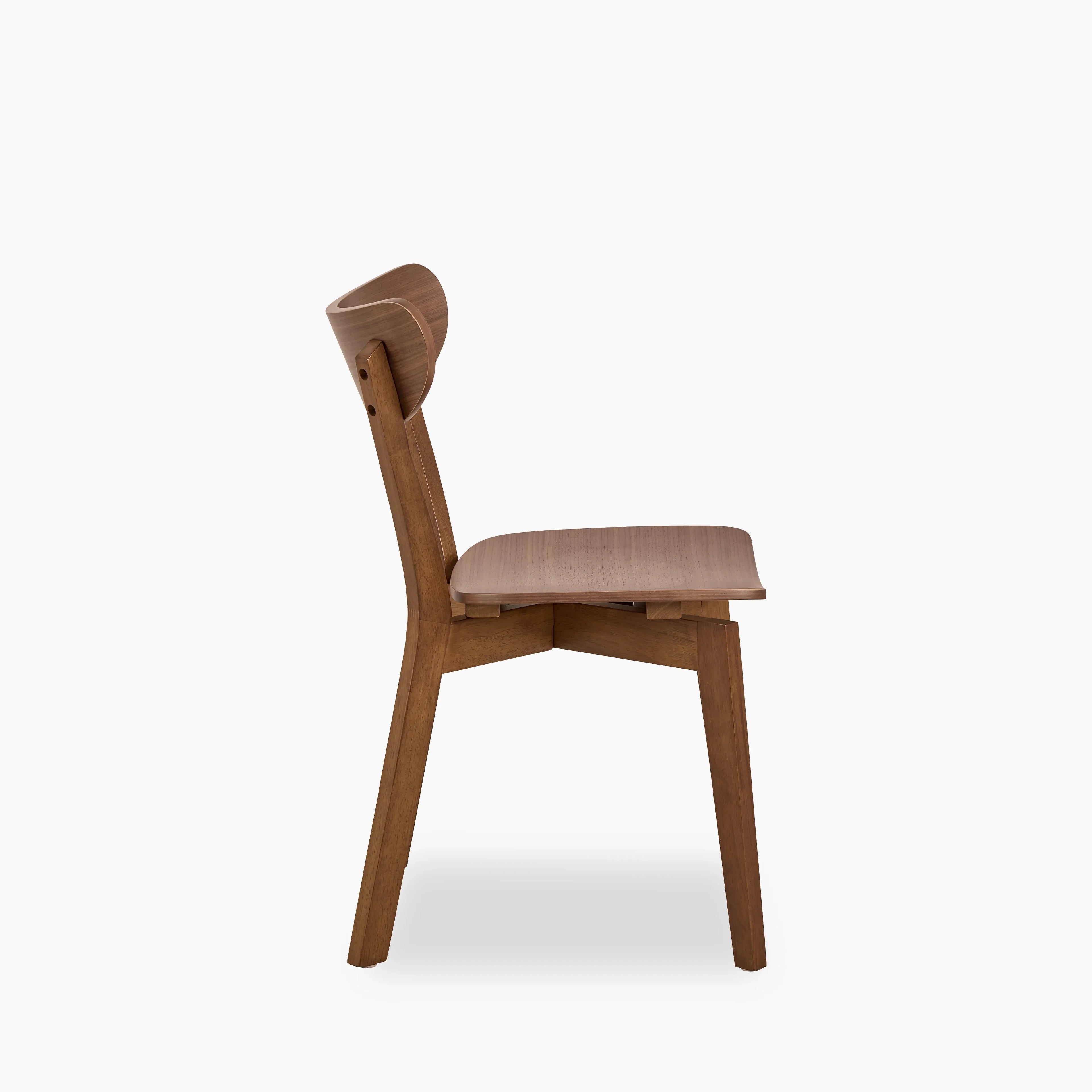 Roxby Wooden Dining Chair | Walnut