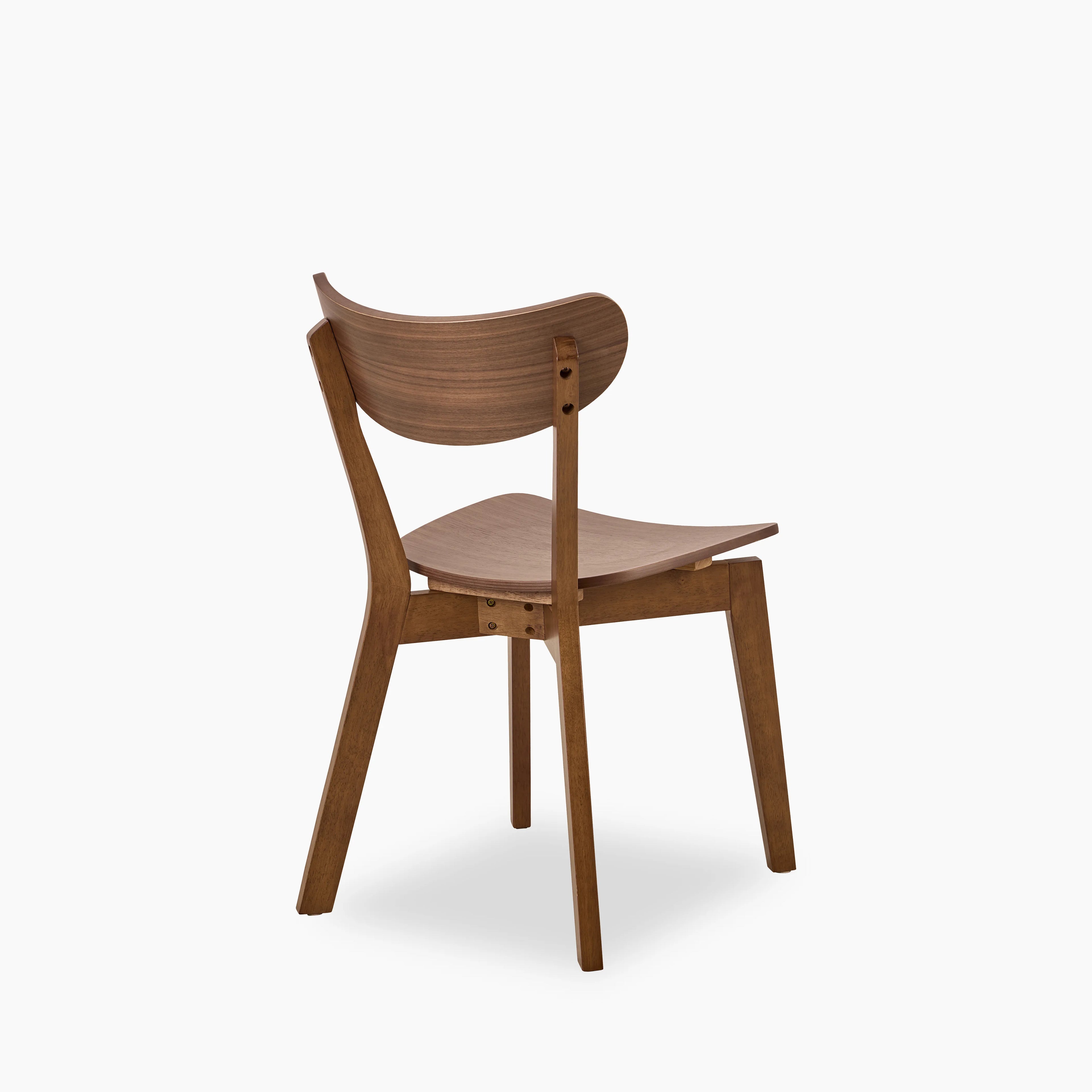 Roxby Wooden Dining Chair | Walnut
