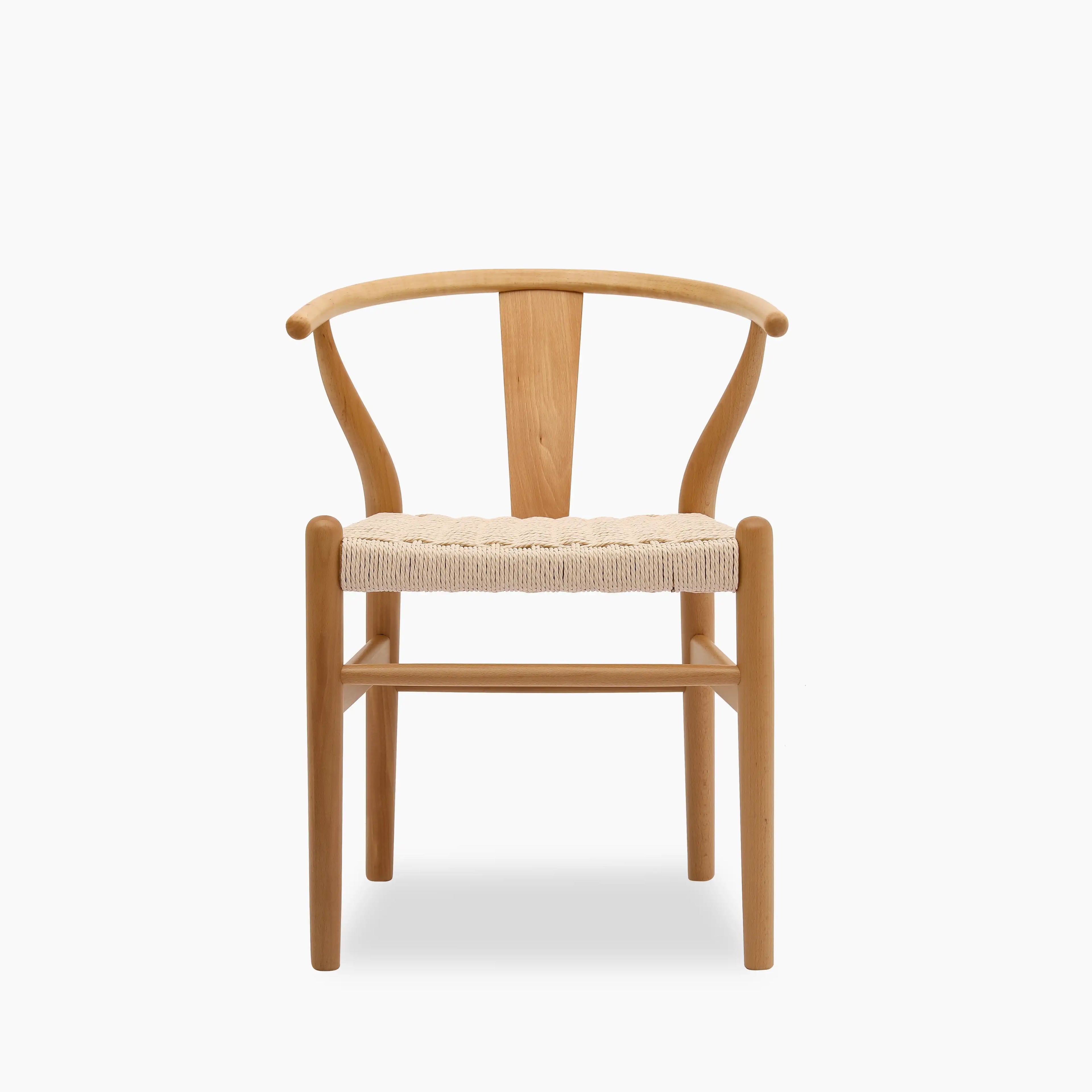 Bjorn Wooden Dining Chair | Natural Weave & Oak