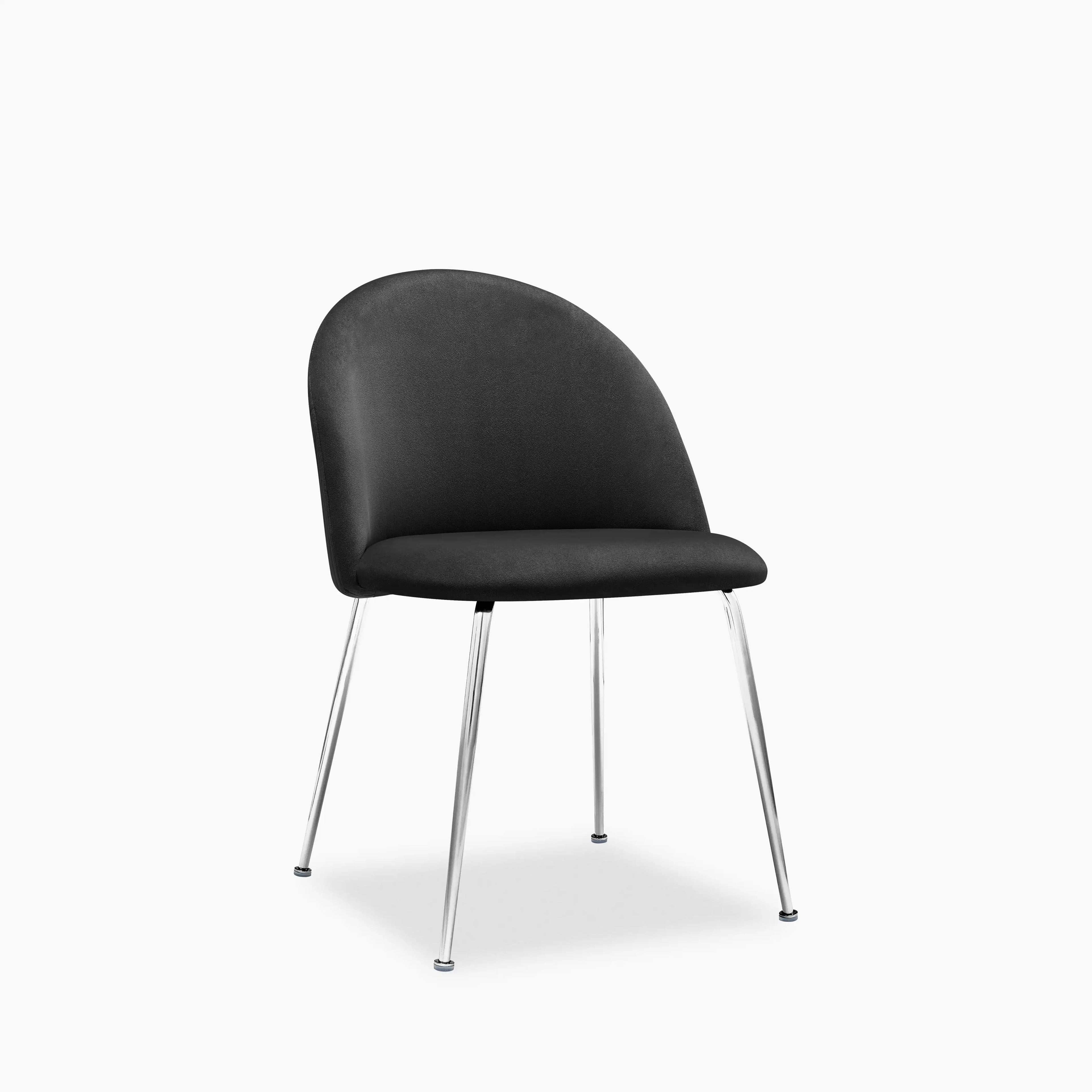 Nova Dining Chair | Ink Grey Sustainable Velvet