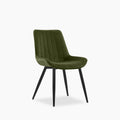 Taylor Dining Chair | Olive Green Sustainable Velvet