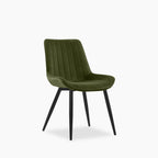 Taylor Dining Chair | Olive Green Sustainable Velvet