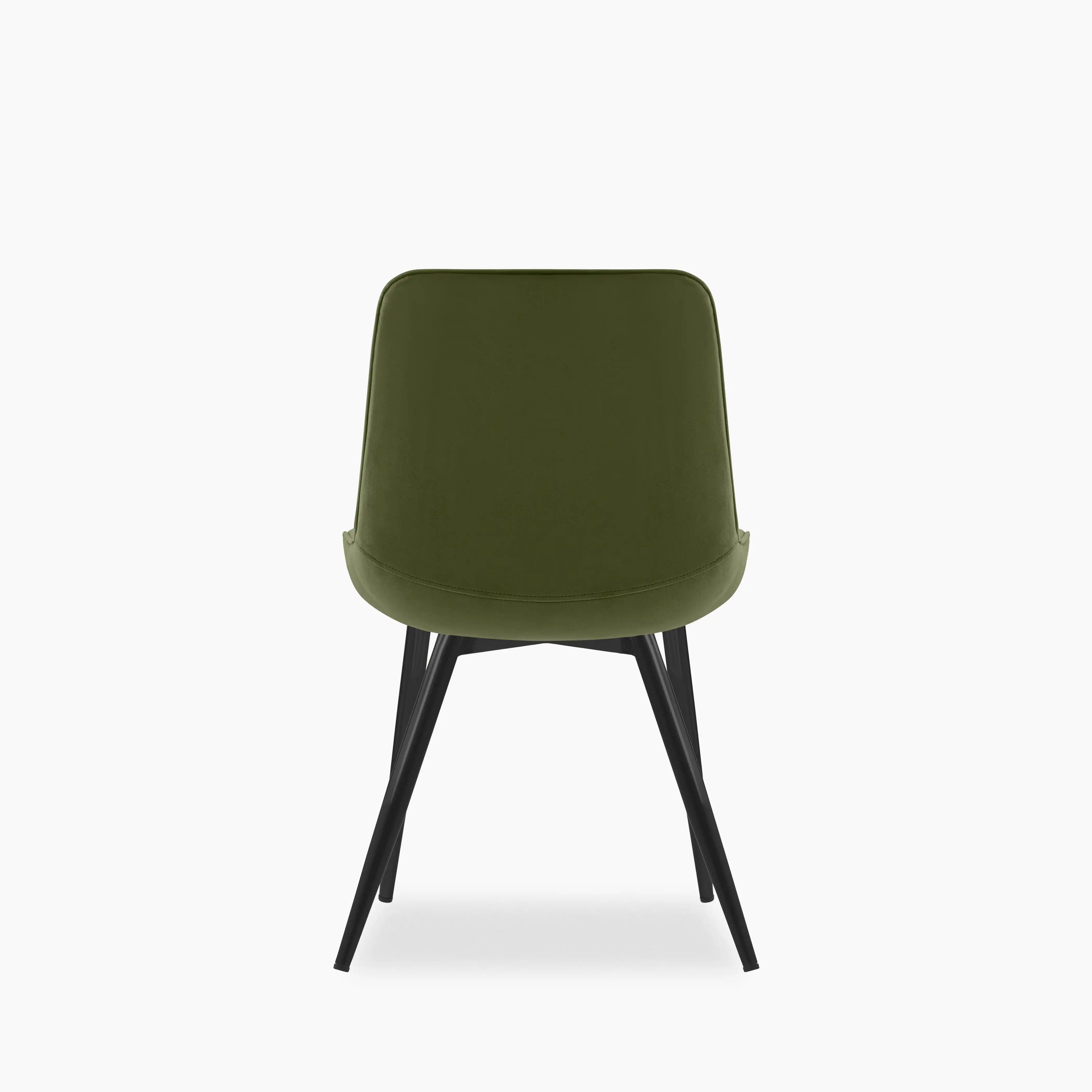 Taylor Dining Chair | Olive Green Sustainable Velvet