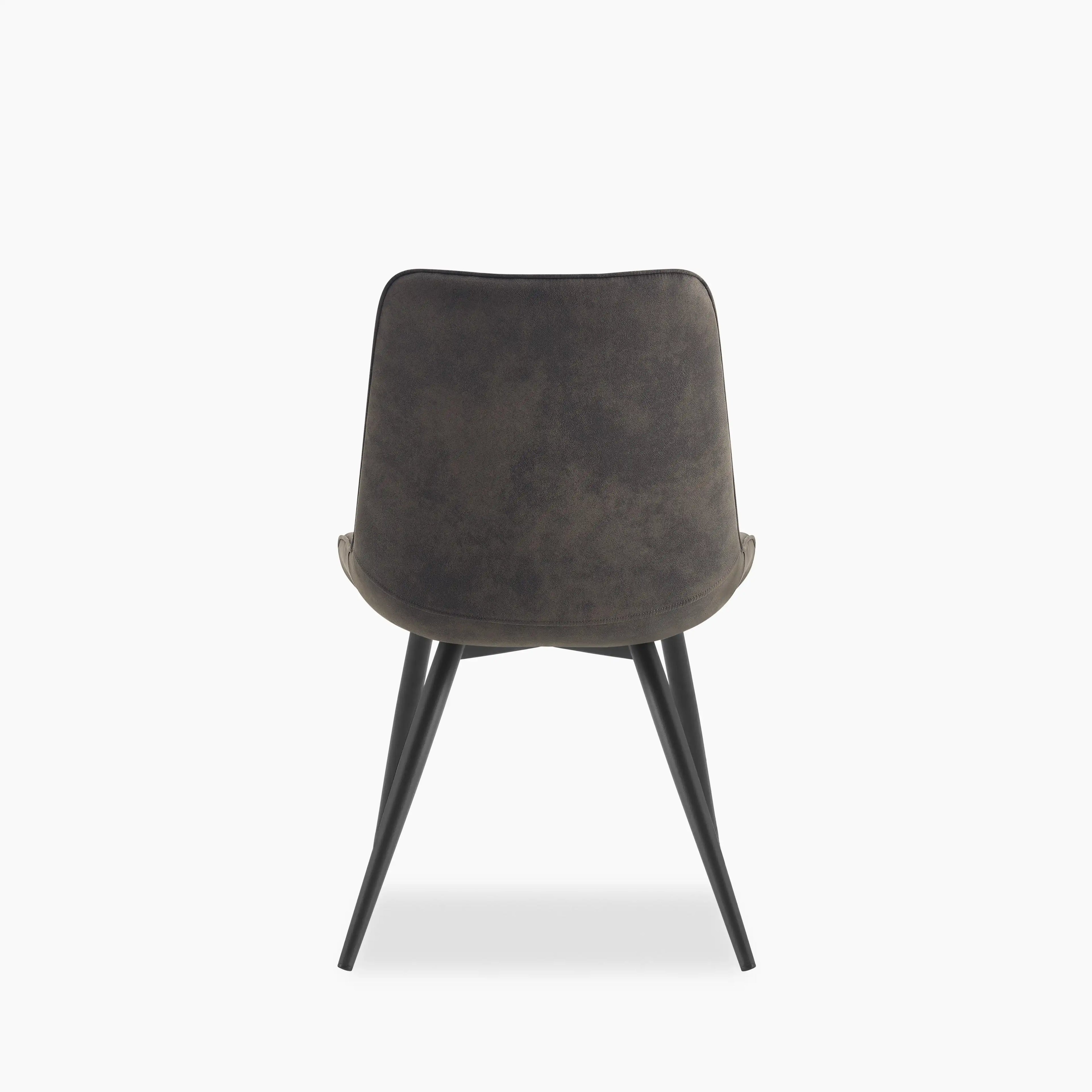 Taylor Dining Chair | Vintage Dark Grey Faux Leather