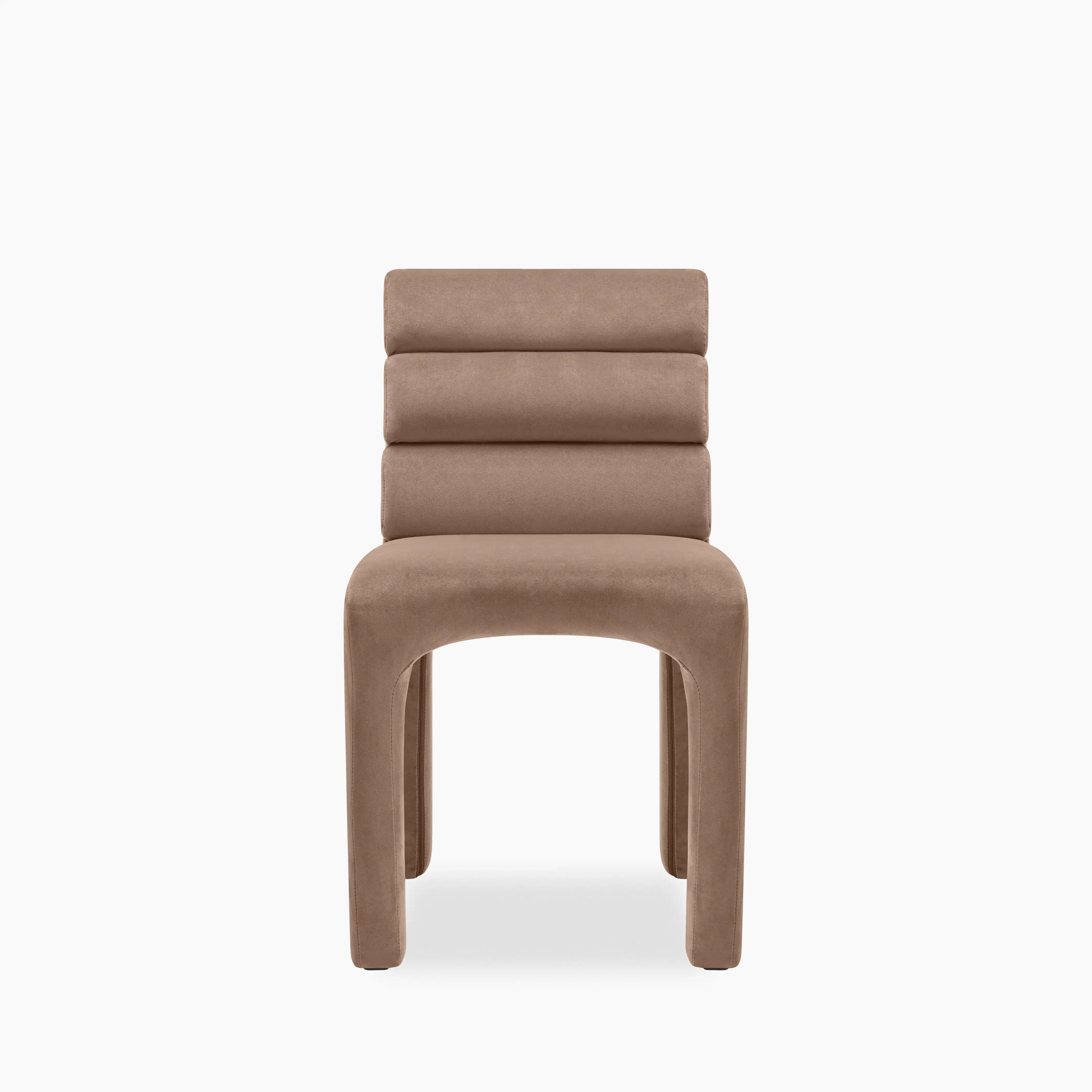 Arlo Dining Chair | Taupe Sustainable Velvet