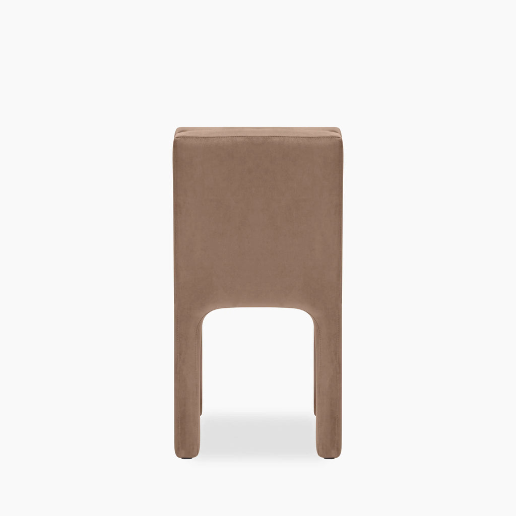 Arlo Dining Chair | Taupe Sustainable Velvet