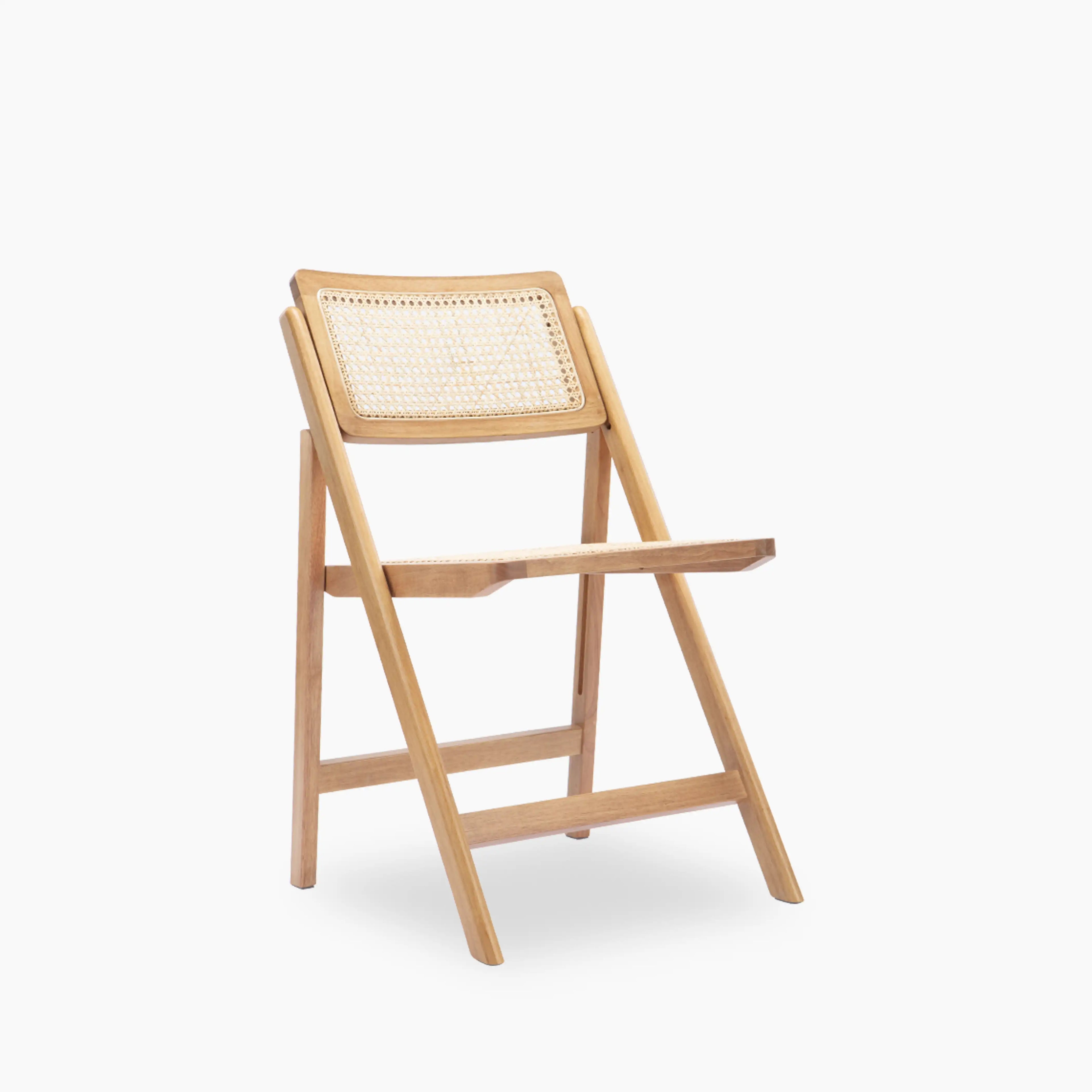 Elynn Folding Wooden Dining Chair | Oak