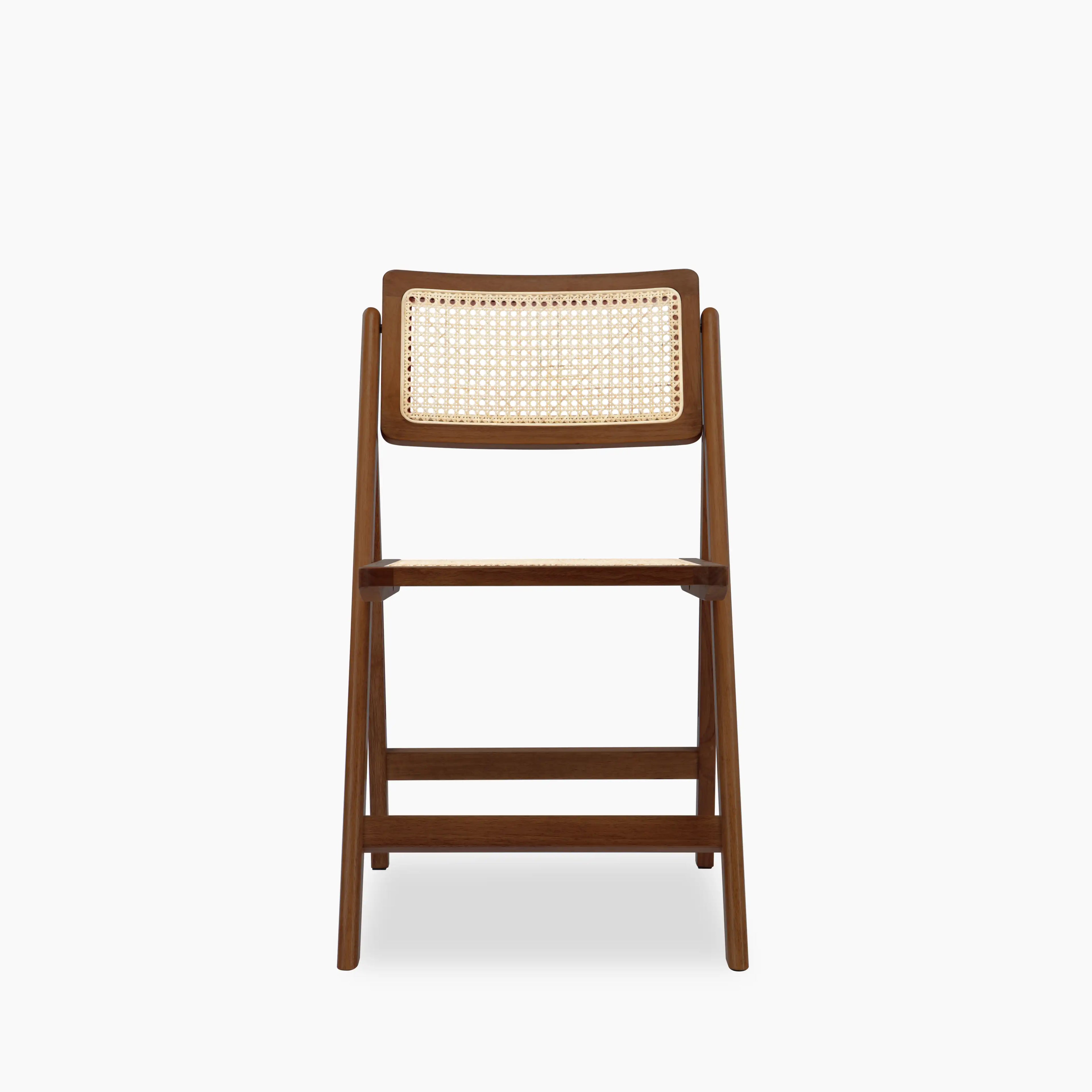 Elynn Folding Wooden Dining Chair | Walnut