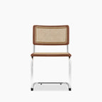 Kenton Dining Chair | Walnut & Chrome