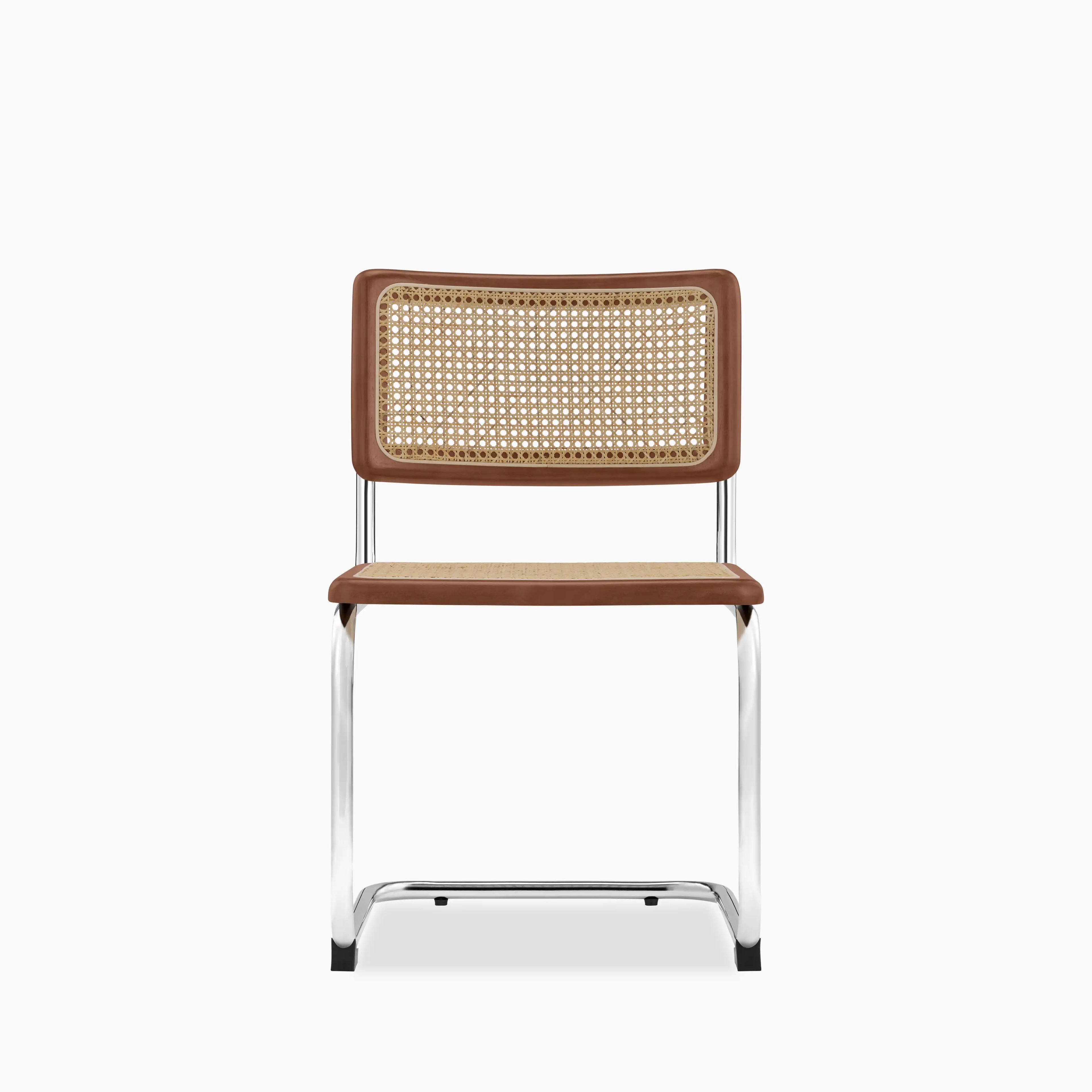 Kenton Dining Chair | Walnut & Chrome