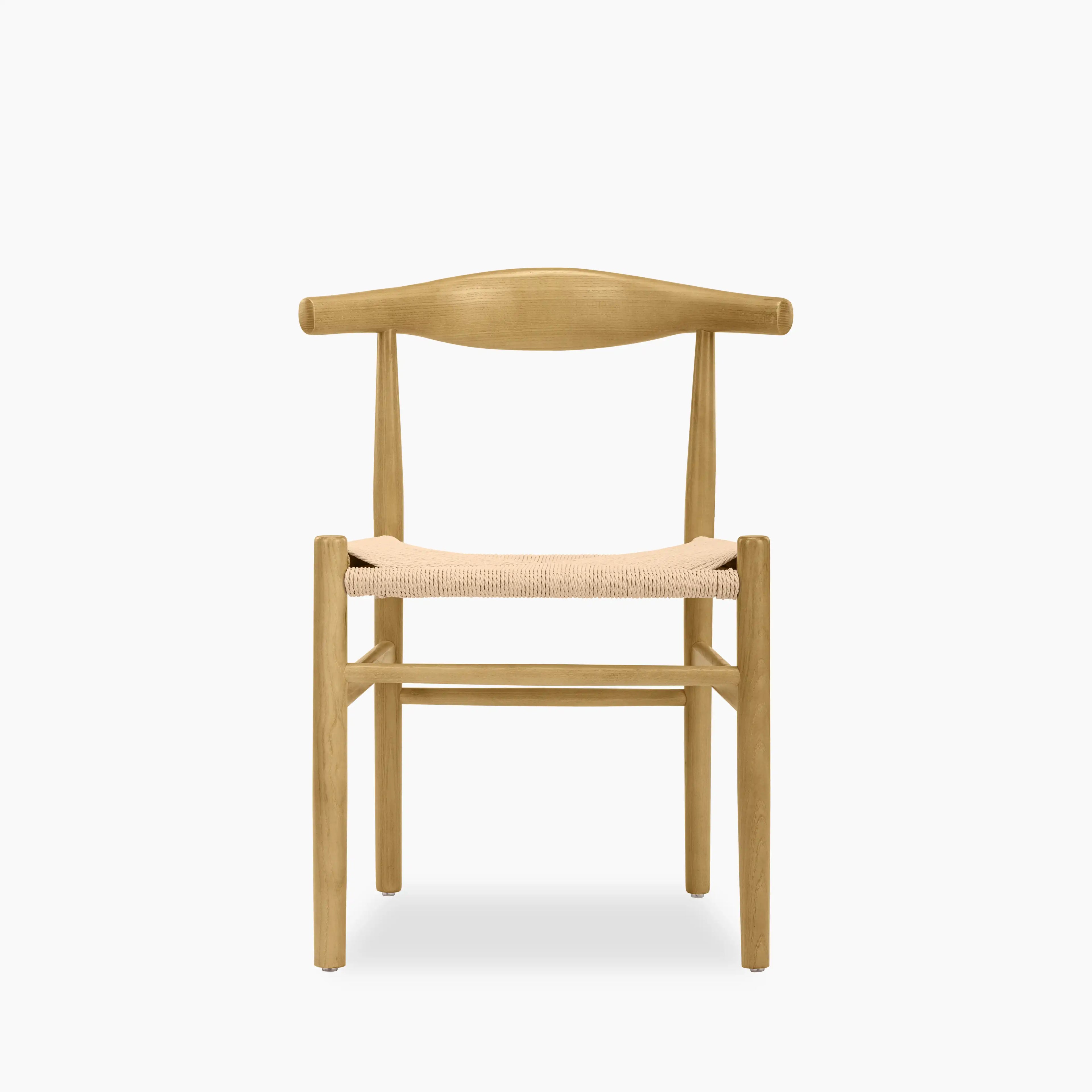 Aalborg Wooden Dining Chair | Natural Weave & Oak